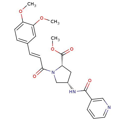 Chemical structure of BindingDB Monomer ID 50247266