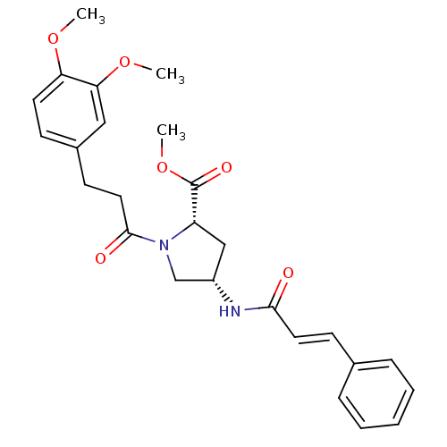 Chemical structure of BindingDB Monomer ID 50247268