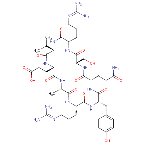 Chemical structure of BindingDB Monomer ID 50247414