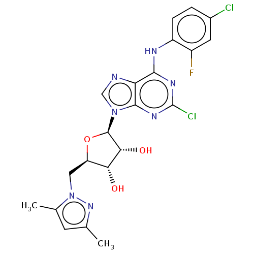 Chemical structure of BindingDB Monomer ID 50247446