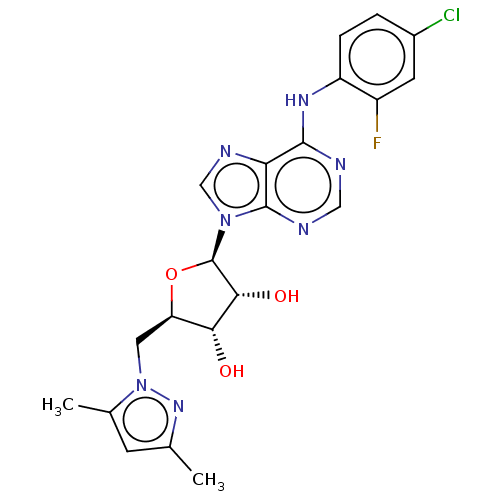 Chemical structure of BindingDB Monomer ID 50247447