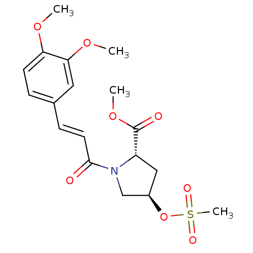 Chemical structure of BindingDB Monomer ID 50247492