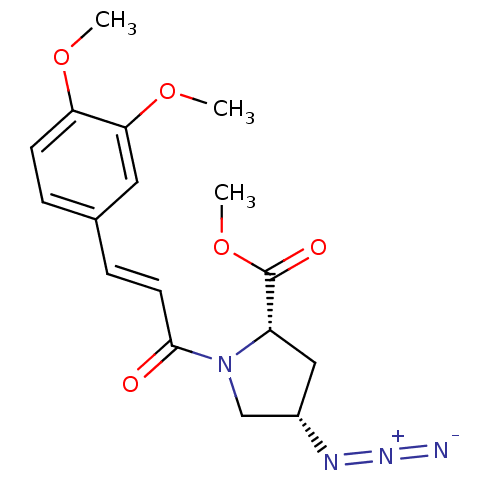 Chemical structure of BindingDB Monomer ID 50247494