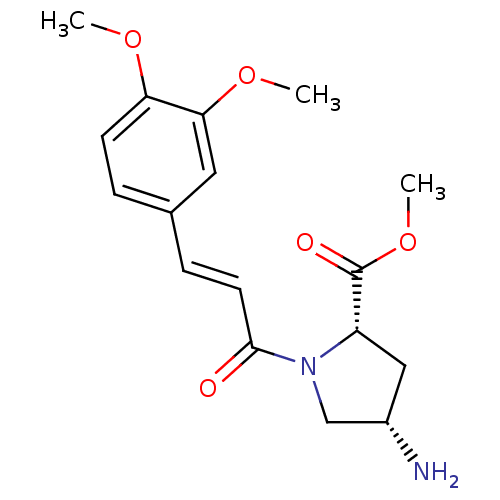 Chemical structure of BindingDB Monomer ID 50247496