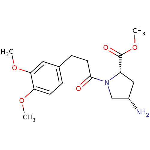 Chemical structure of BindingDB Monomer ID 50247497