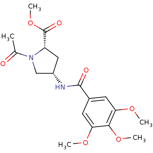 Chemical structure of BindingDB Monomer ID 50247517