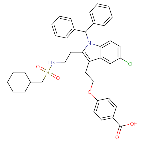 Chemical structure of BindingDB Monomer ID 50247698