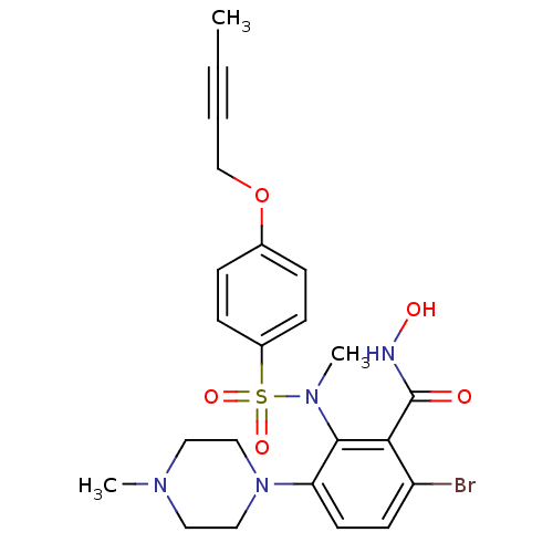 Chemical structure of BindingDB Monomer ID 50247821