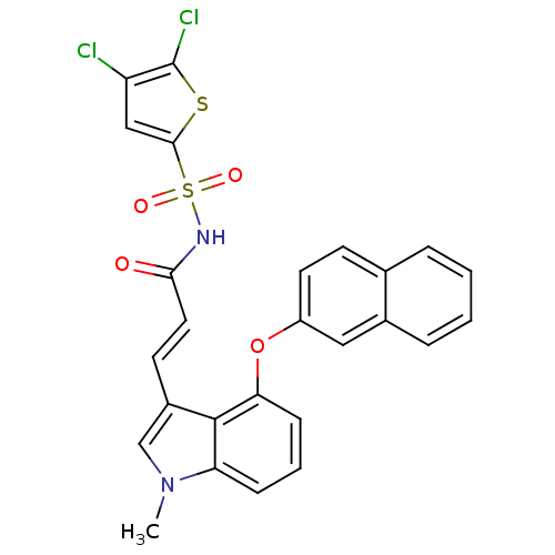 Chemical structure of BindingDB Monomer ID 50247941