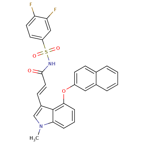 Chemical structure of BindingDB Monomer ID 50247942