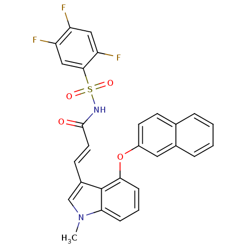 Chemical structure of BindingDB Monomer ID 50247966