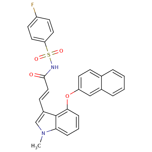 Chemical structure of BindingDB Monomer ID 50248026