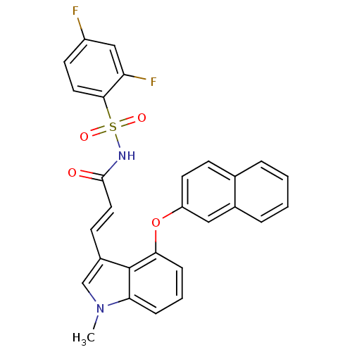 Chemical structure of BindingDB Monomer ID 50248073