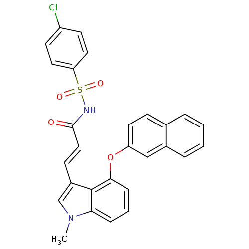 Chemical structure of BindingDB Monomer ID 50248135
