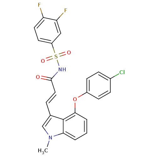 Chemical structure of BindingDB Monomer ID 50248169