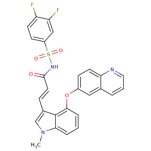 Chemical structure of BindingDB Monomer ID 50248275
