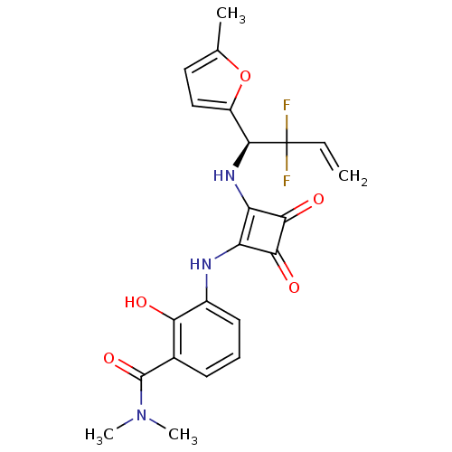 Chemical structure of BindingDB Monomer ID 50248454