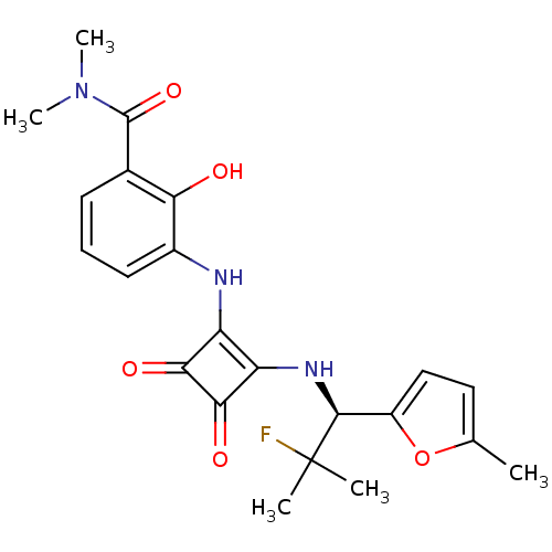 Chemical structure of BindingDB Monomer ID 50248455