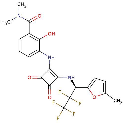 Chemical structure of BindingDB Monomer ID 50248456