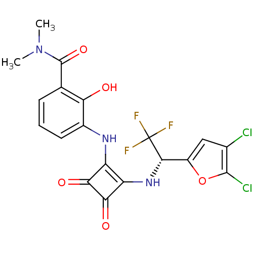 Chemical structure of BindingDB Monomer ID 50248501