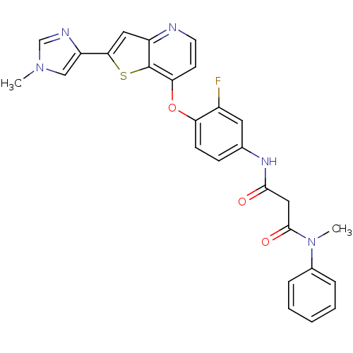Chemical structure of BindingDB Monomer ID 50248557