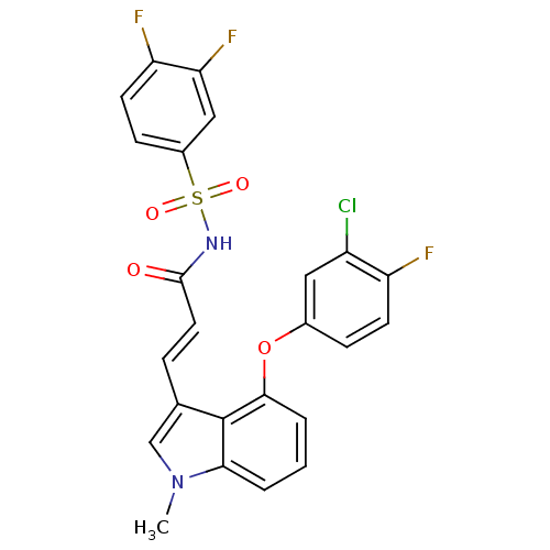 Chemical structure of BindingDB Monomer ID 50248583