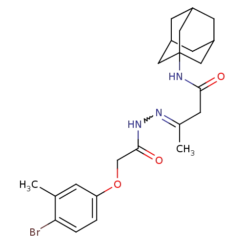 Chemical structure of BindingDB Monomer ID 50249083