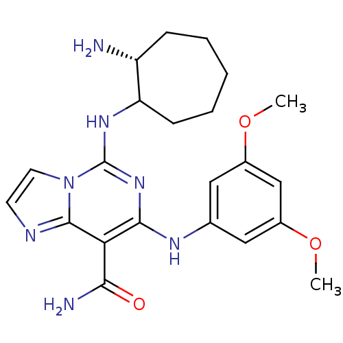Chemical structure of BindingDB Monomer ID 50249222