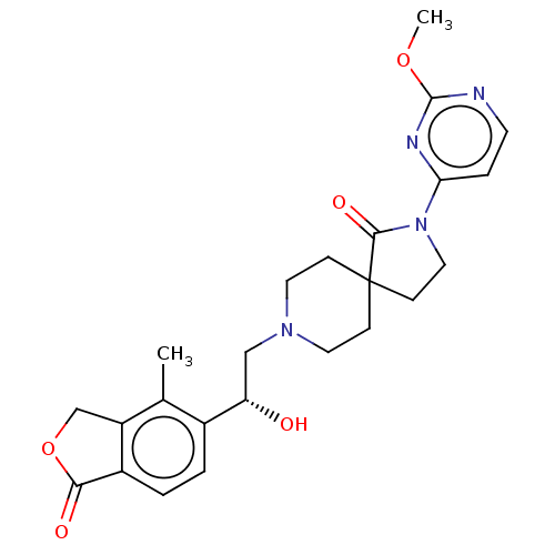 Chemical structure of BindingDB Monomer ID 50249244