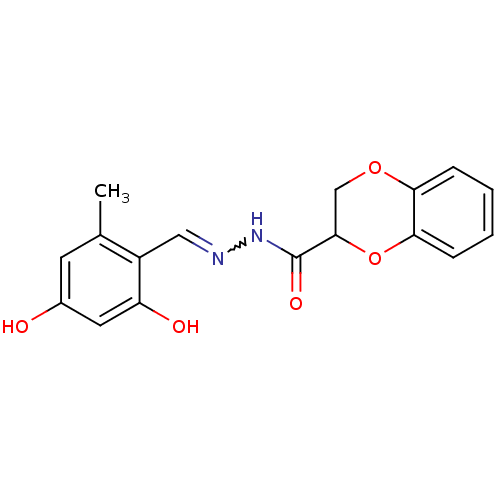 Chemical structure of BindingDB Monomer ID 50249501