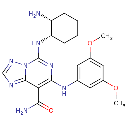 Chemical structure of BindingDB Monomer ID 50249539