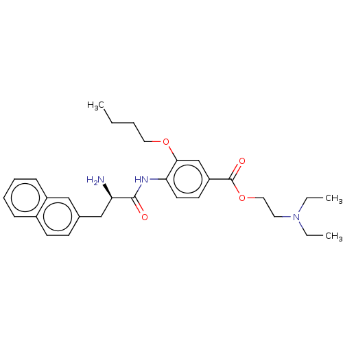 Chemical structure of BindingDB Monomer ID 50249578