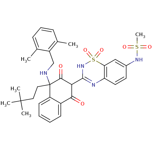 Chemical structure of BindingDB Monomer ID 50249586