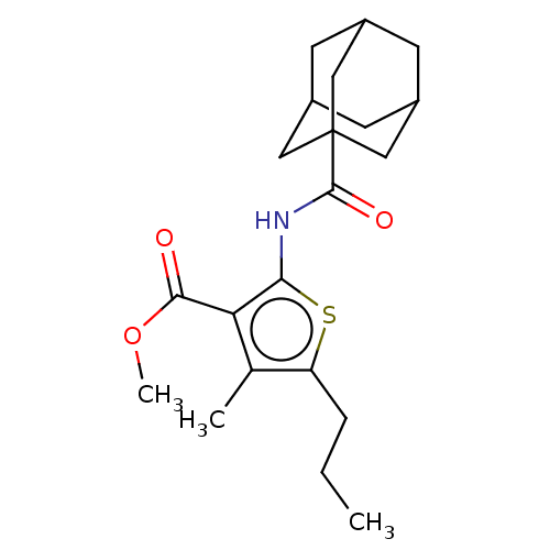 Chemical structure of BindingDB Monomer ID 50249594