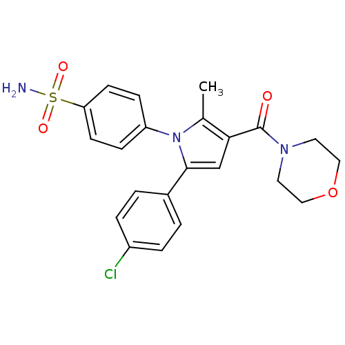 Chemical structure of BindingDB Monomer ID 50249655