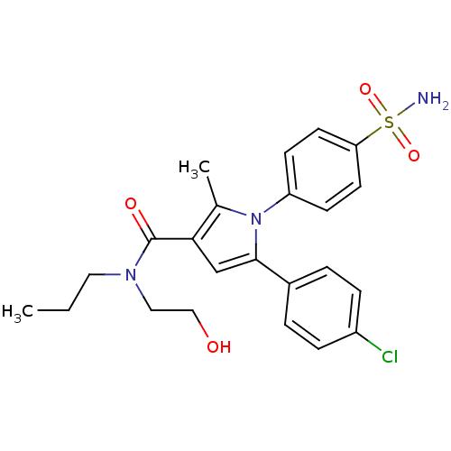 Chemical structure of BindingDB Monomer ID 50249656