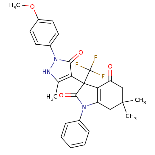 Chemical structure of BindingDB Monomer ID 50249815