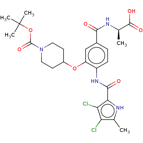 Chemical structure of BindingDB Monomer ID 50249821