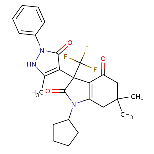 Chemical structure of BindingDB Monomer ID 50250163