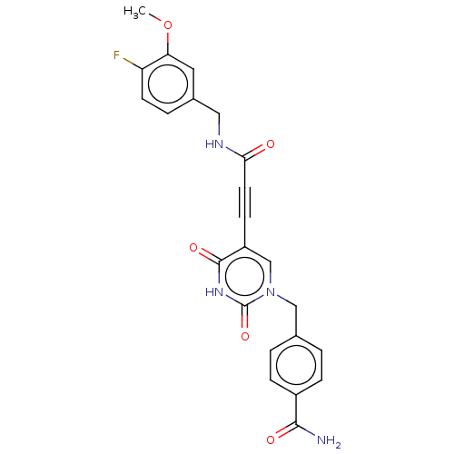 Chemical structure of BindingDB Monomer ID 50250167