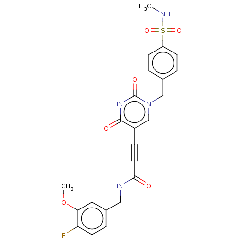 Chemical structure of BindingDB Monomer ID 50250179