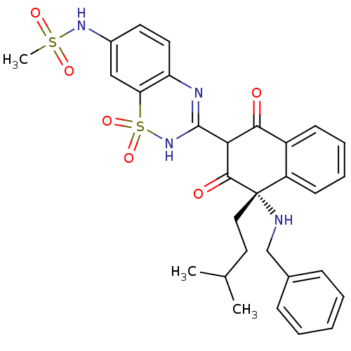 Chemical structure of BindingDB Monomer ID 50250183