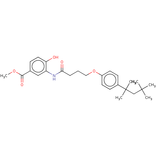 Chemical structure of BindingDB Monomer ID 50250221