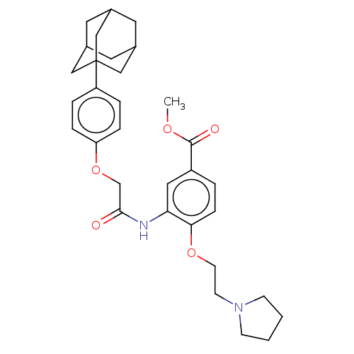 Chemical structure of BindingDB Monomer ID 50250232