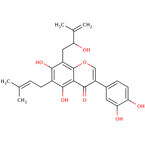 Chemical structure of BindingDB Monomer ID 50250233