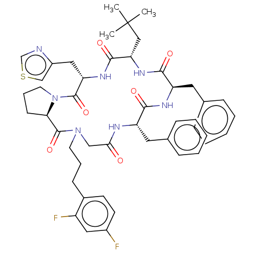 Chemical structure of BindingDB Monomer ID 50250393