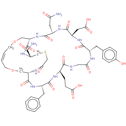 Chemical structure of BindingDB Monomer ID 50250524