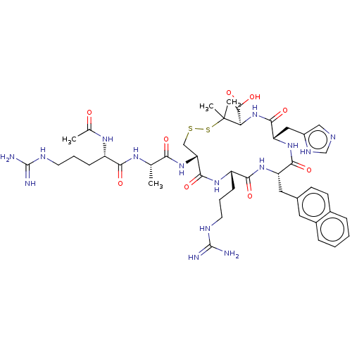 Chemical structure of BindingDB Monomer ID 50250704