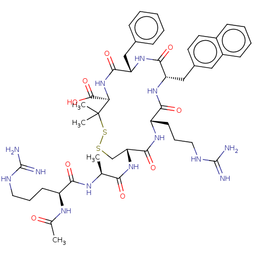 Chemical structure of BindingDB Monomer ID 50250733