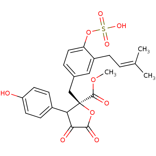 Chemical structure of BindingDB Monomer ID 50251336